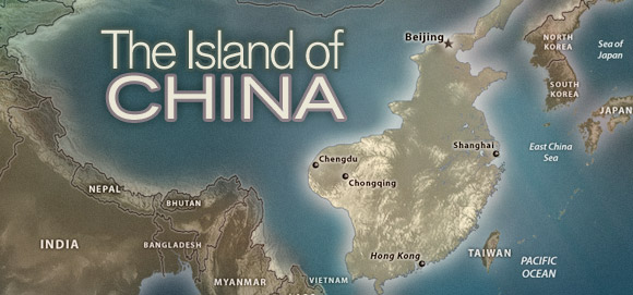 La Cina ? : è un' Isola !